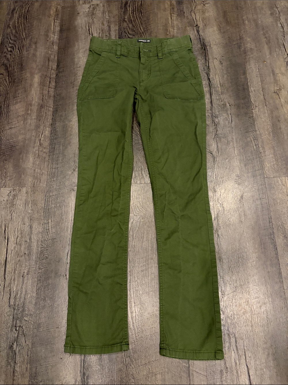 Toad&Co Olive Green Straight Leg Women’s Jeans